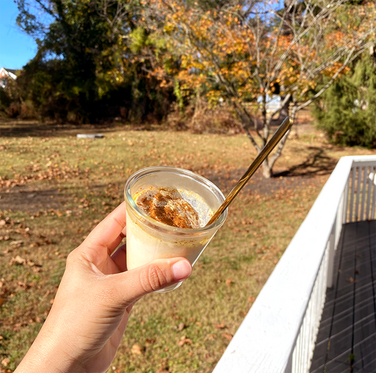 No sugar added Pumpkin mousse